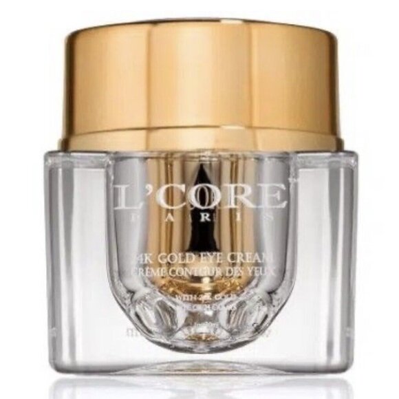 LCORE PARIS 24K Eye Cream antioxidants organic botanicals & 24K NEW SEALED BOX